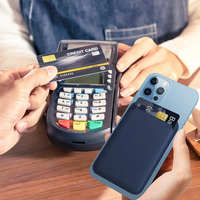 porta carte di credito magnetico